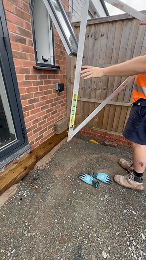 46K views · 191 reactions | Back in the garden after a week off recovering from the leg burn Let's get back to it  Marking out for the sleepers  . #conorthediggerdriver #garden #gardendesign #landscaping | Conor the Digger Driver | Facebook