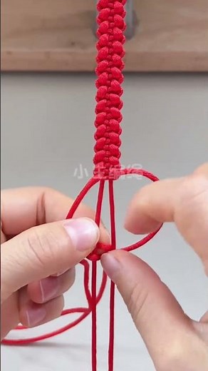 Red Cord Bracelet Weaving Tutorial - Simple & Lucky #diy #crafting #bracelets 【DIY Bracelets】