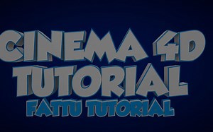 Cinema 4D C4D教程 C4D制作一个卡通3D文字动画效果视频教程讲解