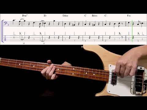 Bass TAB : Michelle - The Beatles - isolated track