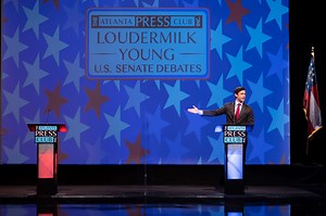 Perdue skips debate, refuses to speak to CNN's Kyung Lah