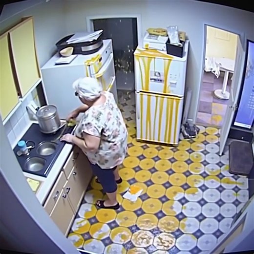 Seconds before the refrigerator exploded in the kitchen. Watch: [in comment] | Soul Stories