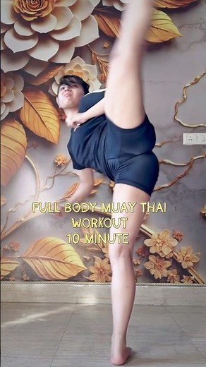 ‼️full body martial arts workout‼️#tutorial #muaythai #kickboxing #mma #motivation #fatloss #yoga