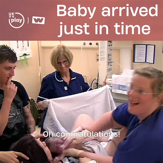 Little Freya arrived just in time for her army dad to spend one day with her before flying to Afghanistan. Stream One Born Every Minute on UKTV Play 📺 | U&W