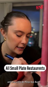 All Small Plate Restaurants 😅🤤 | She's Not Funny