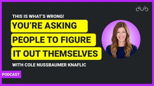 D37 How to Make Your Data Actually Matter with Cole Nussbaumer Knaflic | storytelling with data