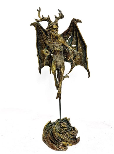 Angel of Death Statue, Half Scale Resin | Mythological Creature Figurine | Myths and Legends Monster Sculpture | Gothic Home Decor - Etsy