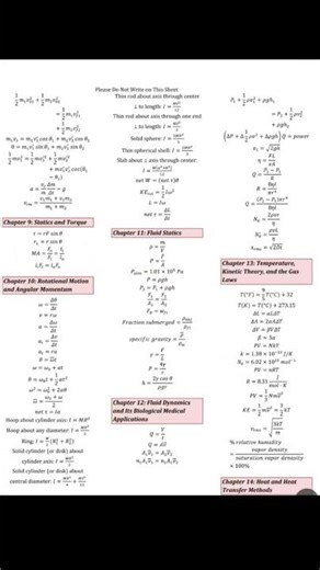 physics formula sheet #neetpreparation #neet2026 🩺🩺