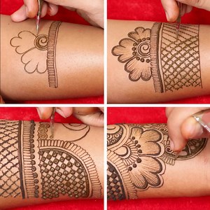 453K views · 22K reactions | Arabic mehandi is the jewelry of the bride. | Amisha Arts | Facebook