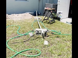 Florida Sand Point Well (part 9) Irrigation Considerations, Sprinkler Setup