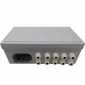 [Hot Item] Kexint Wall-Mounted Type Optical Fiber Cable Distribution Box FTTH Kxt-F-F Outdoor Waterproof