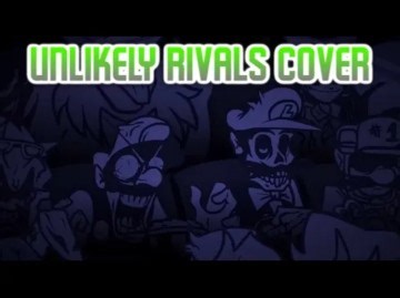 FNF - "The Mark Update" | Unlikely Rivals but GB & IHY Luigi sings it