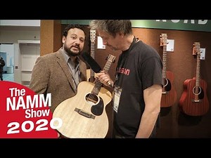NAMM 2020 - MARTIN 000-12e Koa Road Series