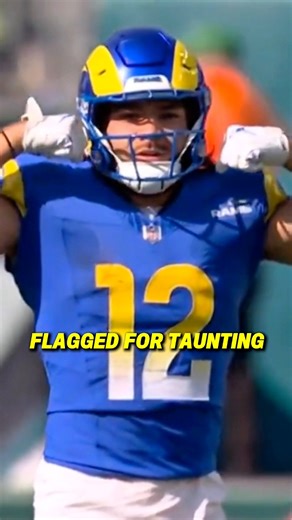 Puka Nacua was controversially flagged for taunting following a flex and point after gaining a first-down but afterwards called out the refs for not calling taunting on AJ Brown for what he feels was a similar type of celebration 🤔 #pukanacua #losangelesrams #philadelphiaeagles #ajbrown #nfl | The Final