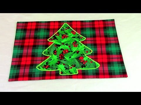 Christmas Tree Placemat