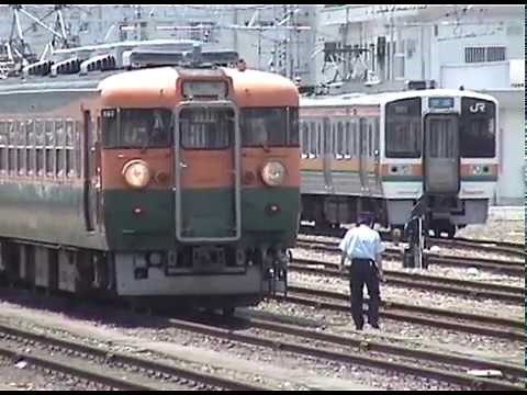 JR東海神領電車区１６５系 Ｔ８編成＠中津川