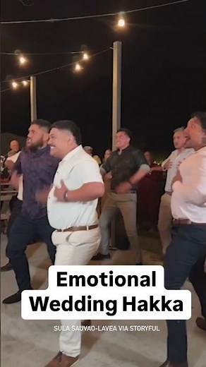 Wedding Guests Perform 'Heartfelt' Haka for Bride and Groom