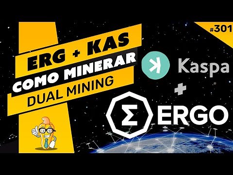 ⛏️💰 DUAL MINING ERG + KAS (ERGO + KASPA) - COMO MINERAR PASSO A PASSO - HIVE OS E WINDOWS