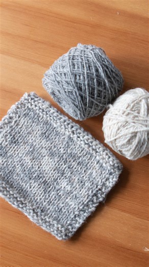 Carol Feller | Knitting Patterns & Irish Yarns on Instagram: "Have yarn in your stash you really want to use up? Double-stranded knitting might just be your new best friend. It’s one of my favourite ways to turn “a bit of this and a bit of that” into something completely new. 🥰 Whether that’s creating your own marled shades, blending fibres, or knitting heavier-weight fabrics without needing to buy more yarn. My new YouTube series walks you through all of it, and Episode 3 (which went live last