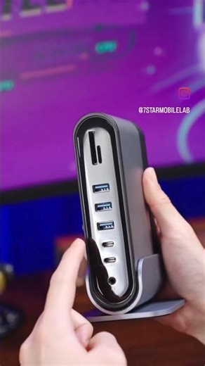 Baseus Unionjoy 17-Port Three-screen Multi-functional Type-C Hub Adapter USB 3.0, USB-C, SD/TF, PD,
