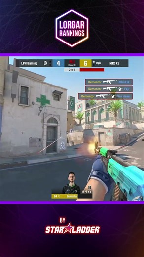 UNSTOPPABLE Dementor delivers TOTAL DOMINATION with an ace #ace #starladder #lorgar #cs #cs2