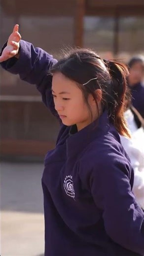 Children in the heritage class perform Wudang martial arts/传承班孩子表演武当武术 #wudang #chenglisheng