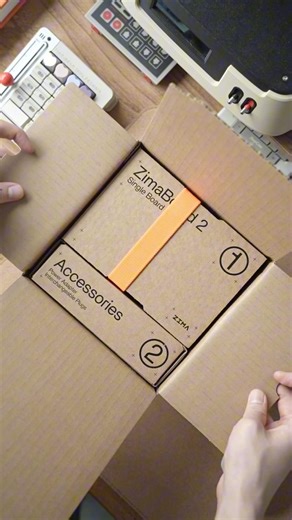 How can something this small run my entire digital life?#ZimaBoard2 #tech #homelab #minimalsetup