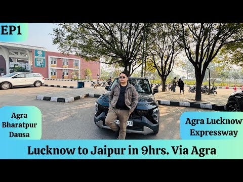 Lucknow to Jaipur in 9hrs by Kia Syros | Agra | Bharatpur | Dausa | #travel #roadtrip
