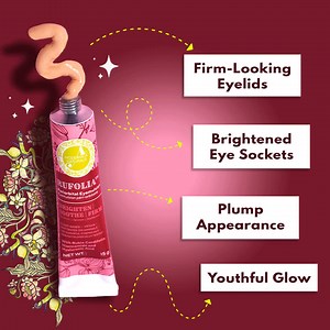 HERE IS AN EYECARE-SUPERHERO THAT'S GOING TO REDEFINE YOUR EYECARE ROUTINE! The fact is, that age doesn’t ONLY show UNDER your eyes. Those crow’s feet and crinkled skin on TOP of your eyelids too make themselves felt, especially when being worked on with eyeshadow or eyeliner. This is why Rufolia is not just another under-eye cream but a PERIORBITAL EYEMULSION, which means that it works on the periorbital region, or the area around the orbs, the complete eye socket! The Ultimate Firming Formula 