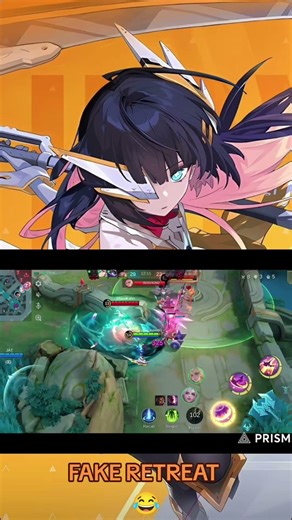 FAKE RETREAT 😂 #ruby #rubymobilelegends #rubymontage #rubyhighlights #mobilelegends