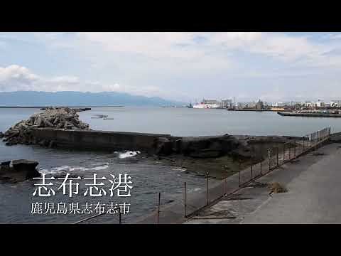 志布志港 4k空撮（鹿児島県志布志市）
