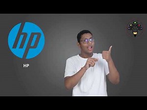 Why H comes first in HP logo?
