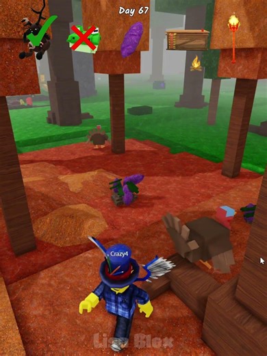 #3 Hideout vs Admin 🤭 #lisaroblox #roblox #99nightintheforest #usa