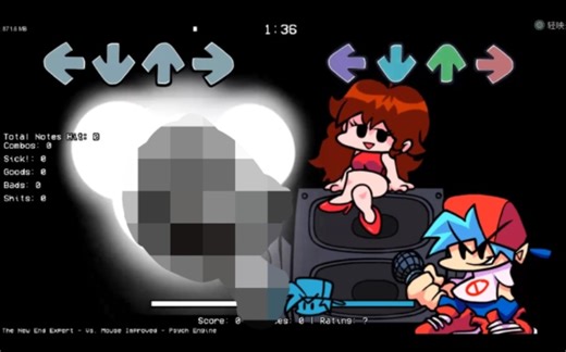 [FNF/模组]VS Mouse(Improved Executable):Disk 4(Treasure Island)(重置版)