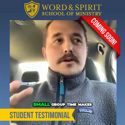 ⭐The heart of Remnant Radio's Word & Spirit School of Ministry is our small groups! More than listening to lectures or reading a book, WSSM values the power of community and interaction. 🙌 Year-after-year students rave about our small group break-out sessions, where you can connect with like-minded individuals, practice the spiritual gifts, share experiences, and grow together. Watch the video below for a student testimonial! 📣WSSM Registration opens February 1. Sign up for The Remnant Radio's
