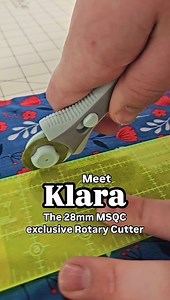 84K views · 233 reactions | See our tiny but mighty 28mm Rotary Cutter Klara in action  Klara is available now at Missouri Star! | Quilting Deals - Missouri Star Quilt Co | Facebook