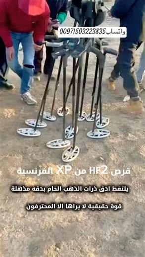 جهاز كشف الذهب الخام ديوس 2 مع قرص HF2 من XP