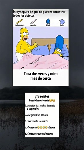 ¿Puedes encontrar los 4 objetos ocultos? 🧐🔍