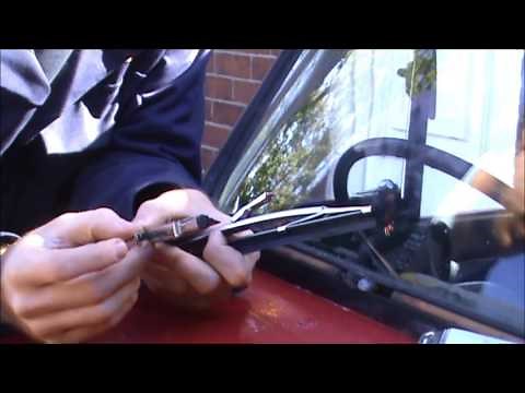 How to change a window wiper on your classic car