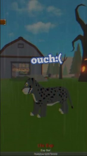 💔LITTLE TIGER GOT *BIG REVENGE* TO A BULLY⚡Animal Simulator (Roblox) #Emily311