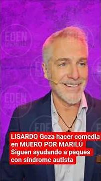 LISARDO Enjoys Doing Comedy in MUERO POR MARILÚ They Continue Helping Kids With Autism Spectrum D...
