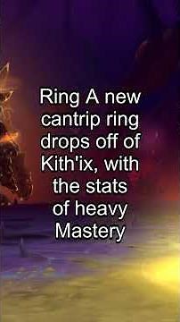 Unique Cantrip Items from Kith'ix Boss Encounter in Patch 12.1.5 - Loot and Boss Abilities