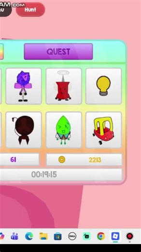 Claiming the Eraser skin in BFDIA Roblox (Battle For Dream Island Again)