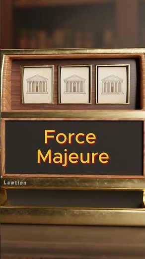 What is Force Majeure? #law