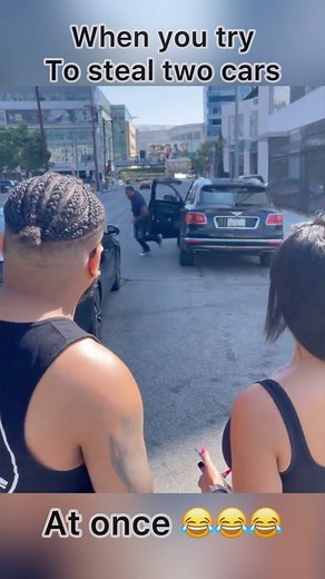 114K views · 3.7K reactions | When your try to steal two cars at once #TBT | Darius DK | Facebook