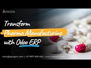 Odoo Demo | ERP for Pharmaceutical Manufacturing Industry | Improve Compliance & Efficiency