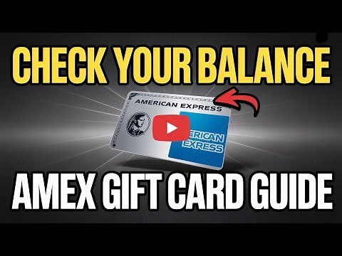 How to Check Amex Gift Card Balance – American Express Guide