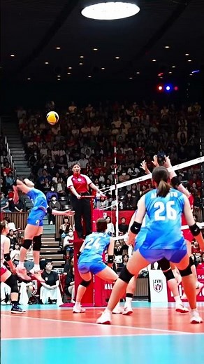 2026 バレーボール女子日本代表紅白試合ミズノマッチ（東京大会）をプレイバック！一度ブロックされても自ら拾って決め切る💪 #廣田あい 選手の執念のスパイク！