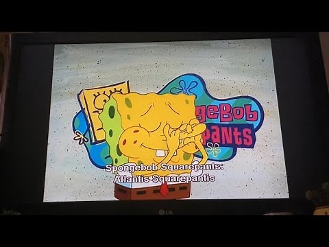 SpongeBob SquarePants Atlantis SquarePantis UK DVD: Opening