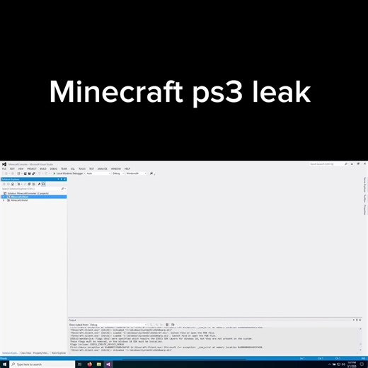 Ion even know what to caption these #minecraft #ps3 #leak | minecraft